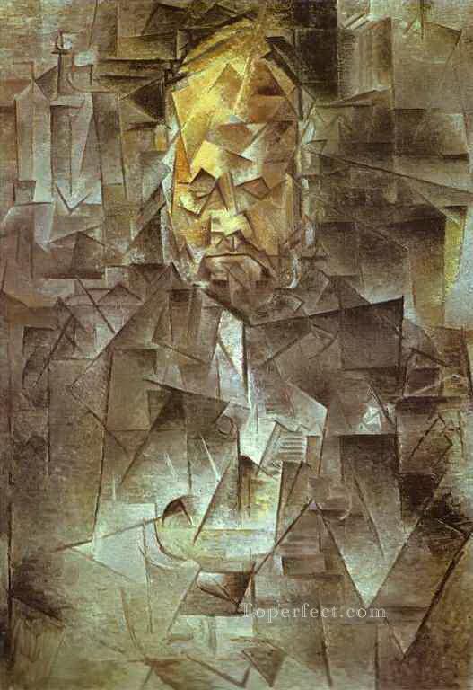 Portrait of Ambroise Vollard 1910 Pablo Picasso Oil Paintings
